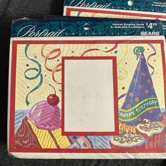 Sears Portrait Greeting Cards 32 total cards All New Happy Birthday - Picture 3 of 3